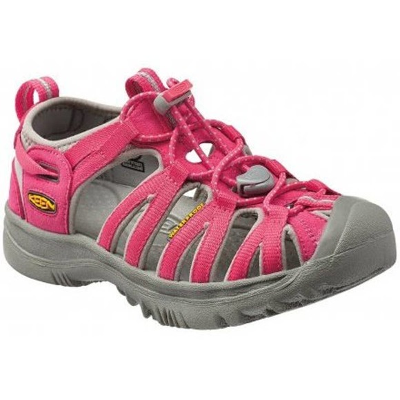 Kid’s Keen Whisper Waterproof Sandals Size 1 Honeysuckle Pink - Picture 1 of 9